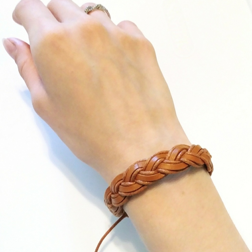 Adjustable Leather Bracelet